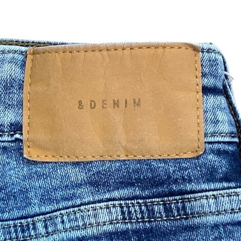 &Denim Skinny Stretch Button Fly High Rise Jeans Sz. 32 - Picture 6 of 9